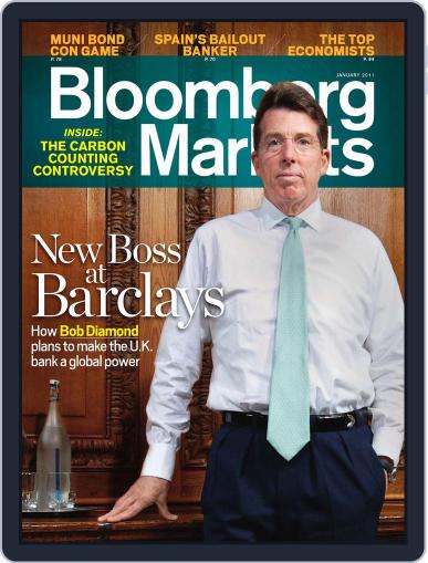 Bloomberg Markets December 2nd, 2010 Digital Back Issue Cover