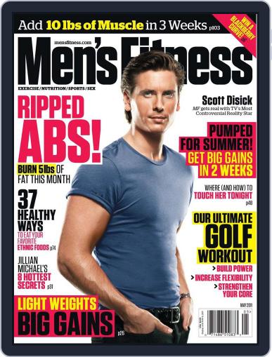 Men's Fitness March 28th, 2011 Digital Back Issue Cover