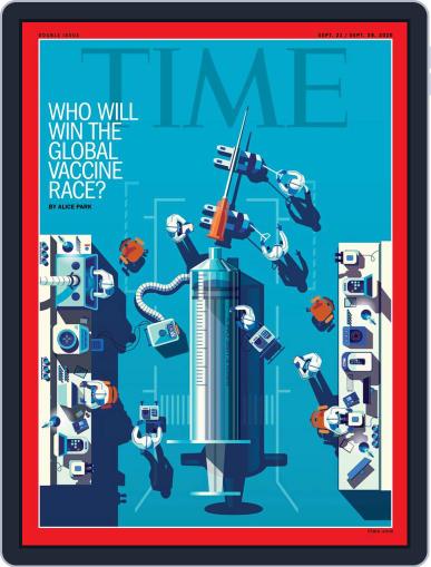 Time Magazine International September 21st, 2020 Digital Back Issue Cover