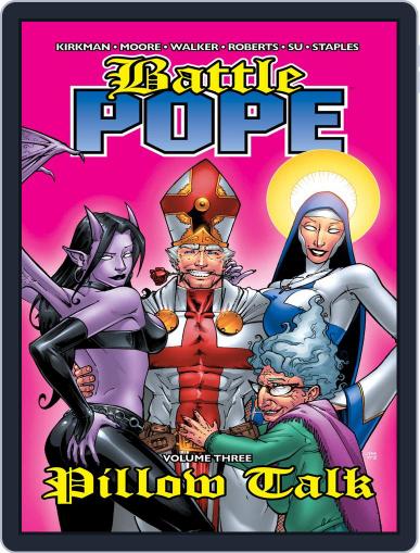 Battle Pope November 7th, 2009 Digital Back Issue Cover