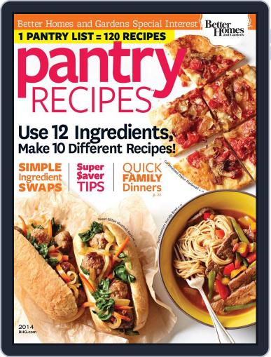 Pantry Recipes March 17th, 2014 Digital Back Issue Cover