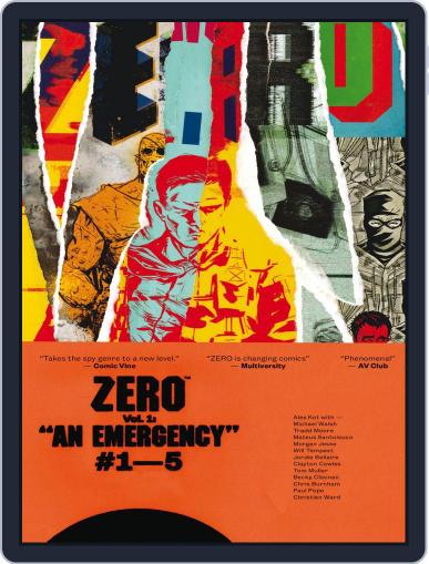 Zero February 19th, 2014 Digital Back Issue Cover
