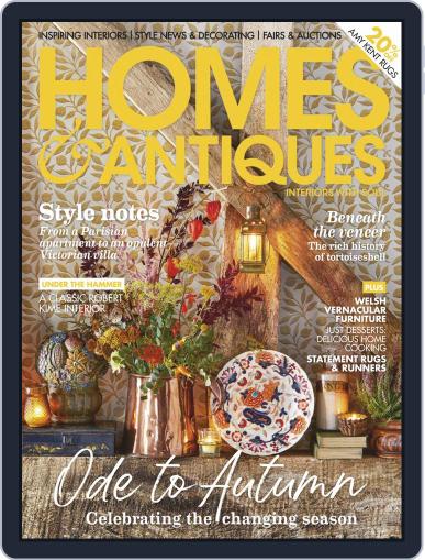 Homes & Antiques October 1st, 2020 Digital Back Issue Cover