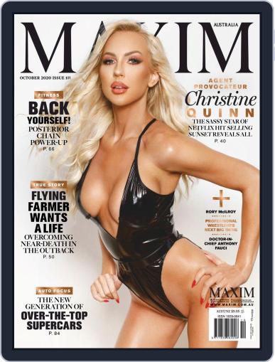 Maxim Australia October 1st, 2020 Digital Back Issue Cover