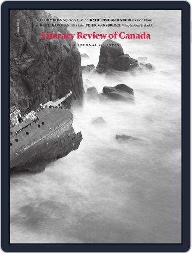 Literary Review of Canada October 1st, 2020 Digital Back Issue Cover