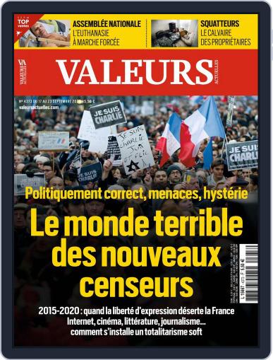 Valeurs Actuelles September 17th, 2020 Digital Back Issue Cover