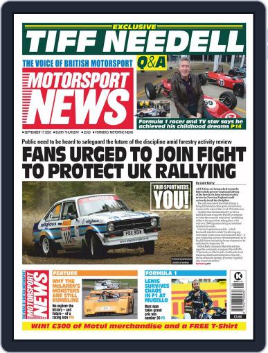 Motorsport News September 17th, 2020 Digital Back Issue Cover