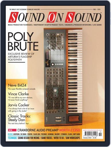 Sound On Sound UK October 1st, 2020 Digital Back Issue Cover