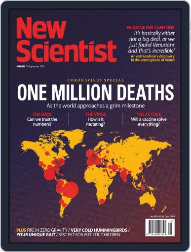 New Scientist International Edition September 19th, 2020 Digital Back Issue Cover