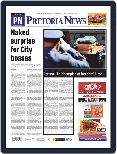 Pretoria News September 18th, 2020 Digital Back Issue Cover