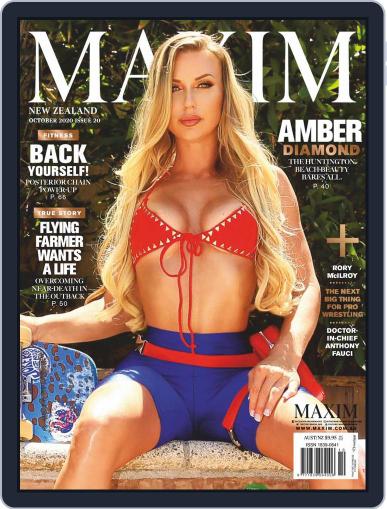 MAXIM New Zealand October 1st, 2020 Digital Back Issue Cover