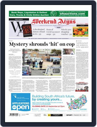 Weekend Argus Saturday September 19th, 2020 Digital Back Issue Cover