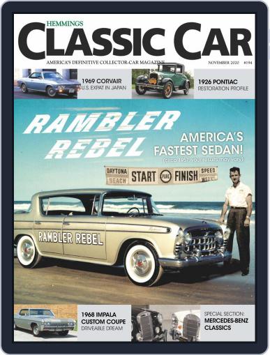 Hemmings Classic Car November 1st, 2020 Digital Back Issue Cover
