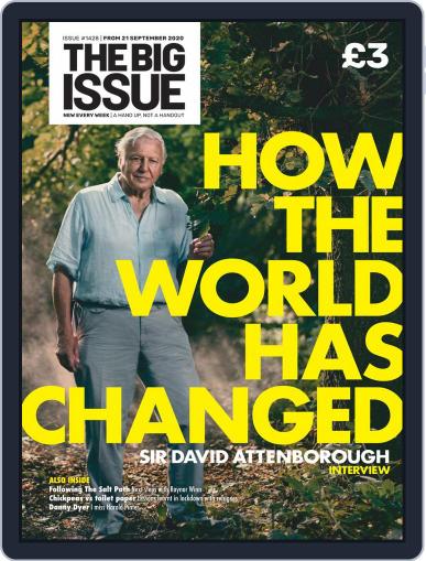 The Big Issue September 21st, 2020 Digital Back Issue Cover