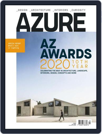 AZURE October 1st, 2020 Digital Back Issue Cover