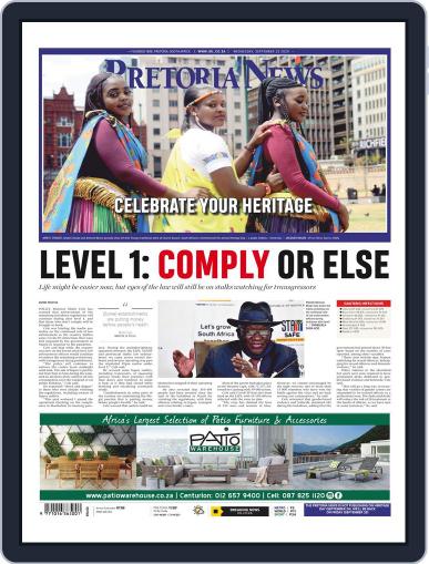 Pretoria News September 23rd, 2020 Digital Back Issue Cover