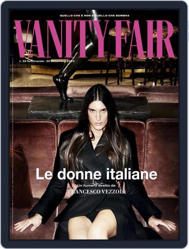 Vanity Fair Italia September 30th, 2020 Digital Back Issue Cover