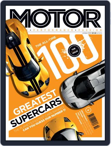 Motor Magazine Australia October 1st, 2020 Digital Back Issue Cover