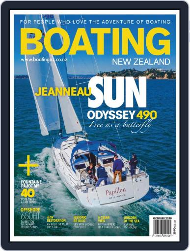 Boating NZ October 1st, 2020 Digital Back Issue Cover