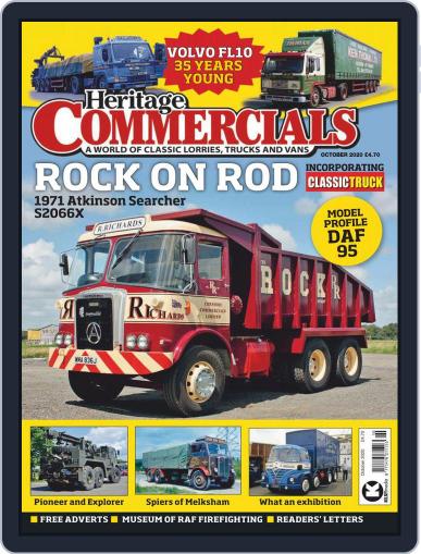 Heritage Commercials October 1st, 2020 Digital Back Issue Cover