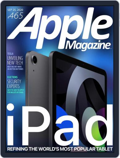 AppleMagazine September 25th, 2020 Digital Back Issue Cover
