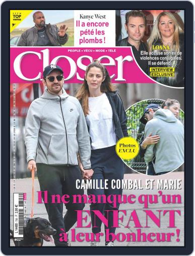Closer France September 25th, 2020 Digital Back Issue Cover