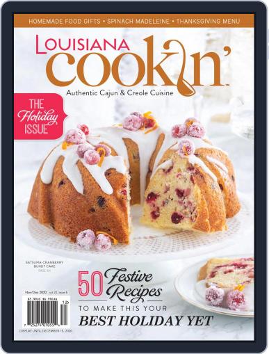 Louisiana Cookin' November 1st, 2020 Digital Back Issue Cover