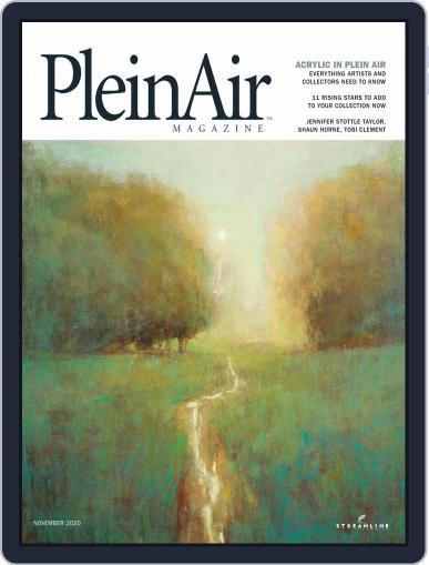 Pleinair October 1st, 2020 Digital Back Issue Cover