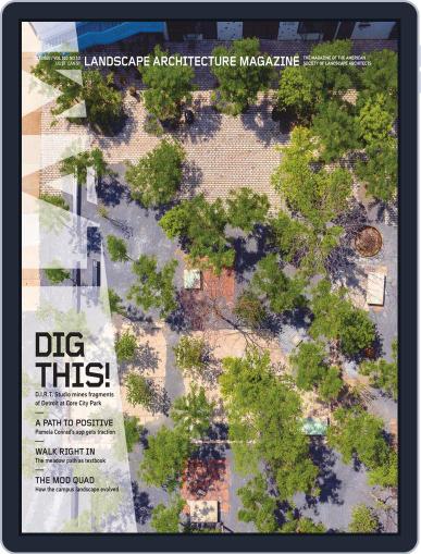 Landscape Architecture October 1st, 2020 Digital Back Issue Cover