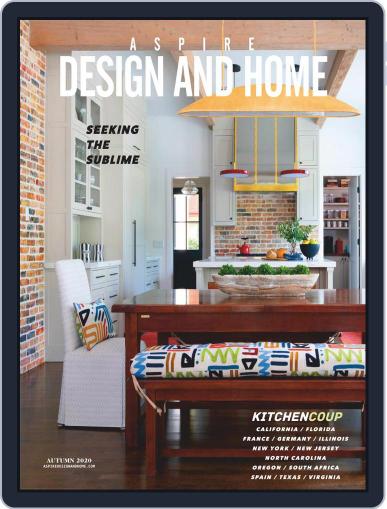 ASPIRE DESIGN AND HOME October 1st, 2020 Digital Back Issue Cover