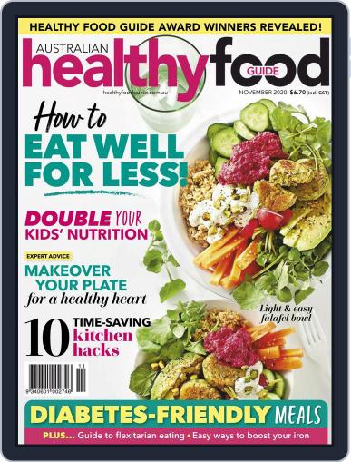 Healthy Food Guide November 1st, 2020 Digital Back Issue Cover