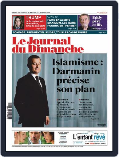 Le Journal du dimanche October 4th, 2020 Digital Back Issue Cover