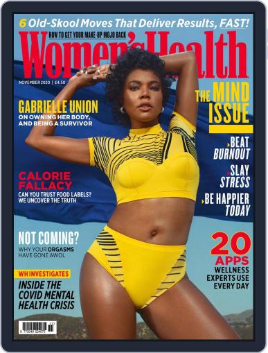 Women's Health UK November 1st, 2020 Digital Back Issue Cover