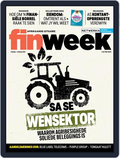 Finweek - Afrikaans October 8th, 2020 Digital Back Issue Cover