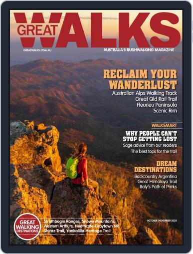 Great Walks October 1st, 2020 Digital Back Issue Cover