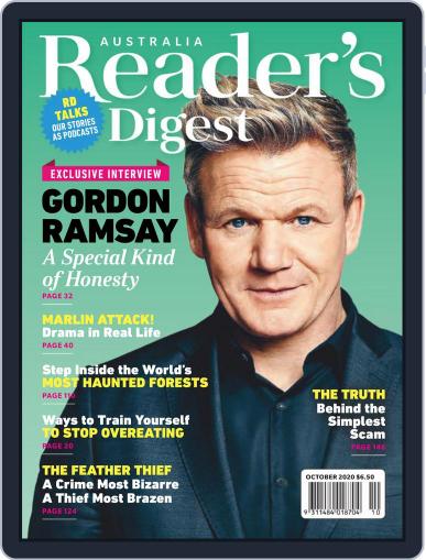 Readers Digest Australia October 1st, 2020 Digital Back Issue Cover