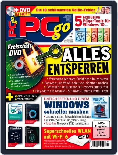 PCgo November 1st, 2020 Digital Back Issue Cover