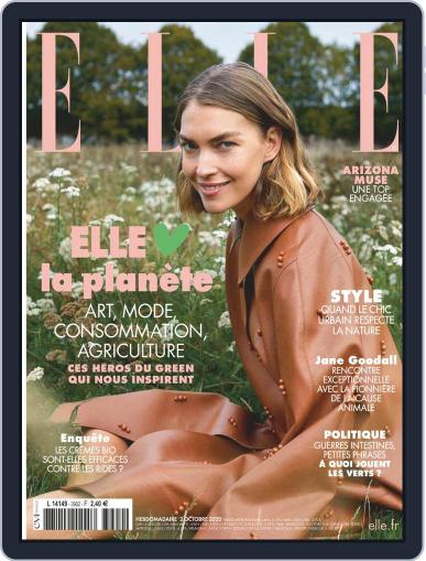 Elle France October 2nd, 2020 Digital Back Issue Cover