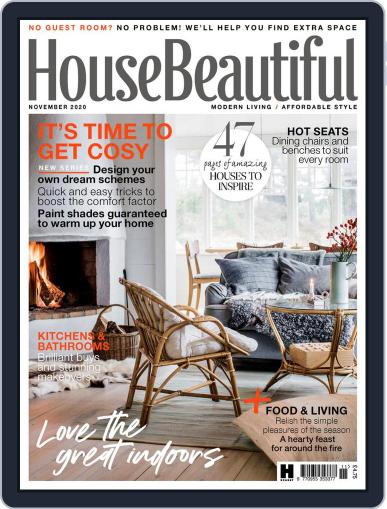 House Beautiful UK November 1st, 2020 Digital Back Issue Cover