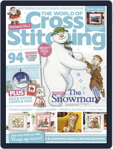 The World of Cross Stitching December 1st, 2020 Digital Back Issue Cover
