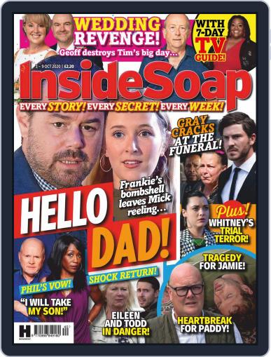Inside Soap UK October 3rd, 2020 Digital Back Issue Cover