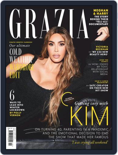 Grazia October 19th, 2020 Digital Back Issue Cover