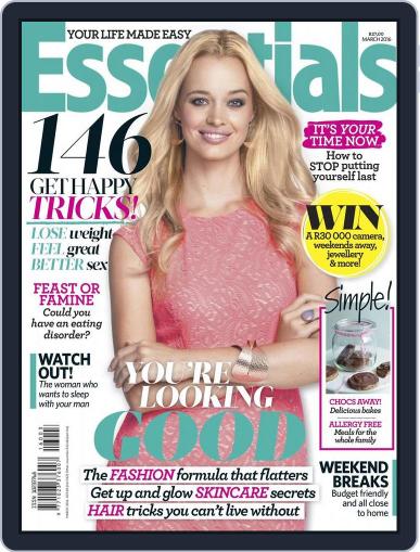 Essentials South Africa February 22nd, 2016 Digital Back Issue Cover
