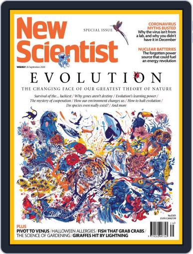 New Scientist International Edition September 26th, 2020 Digital Back Issue Cover