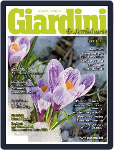 Giardini January 26th, 2012 Digital Back Issue Cover