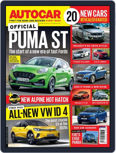 Autocar September 30th, 2020 Digital Back Issue Cover