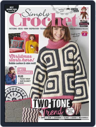 Simply Crochet October 1st, 2020 Digital Back Issue Cover