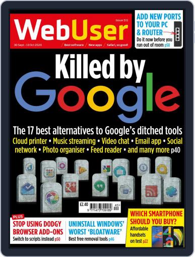 Webuser September 23rd, 2020 Digital Back Issue Cover