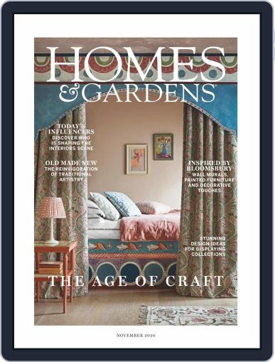 Homes & Gardens November 1st, 2020 Digital Back Issue Cover