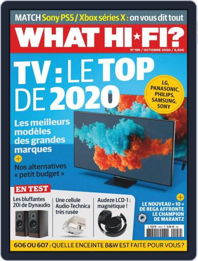 What Hifi France October 1st, 2020 Digital Back Issue Cover